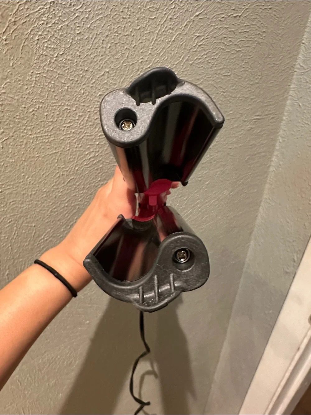 Revlon Pink and Black Ceramic Curling Iron ( Not in Box)